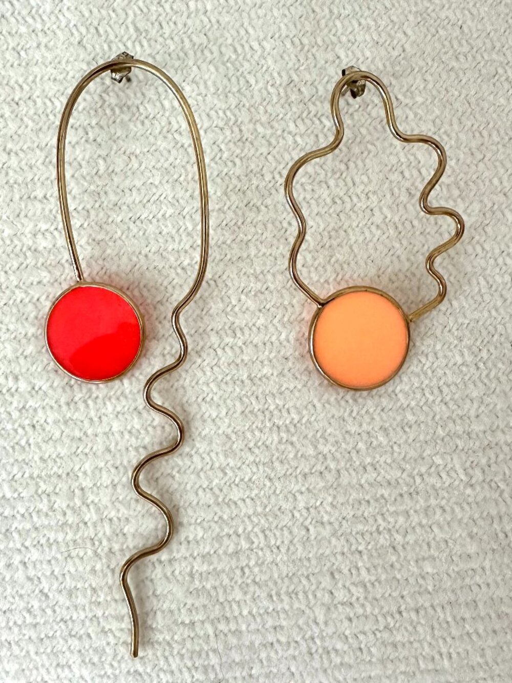 Studio Sophia Sophia Mismatched Popper Earrings, 14K Gold Plated